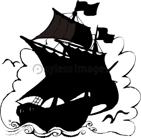 帆船のシルエット 商用利用可能な写真素材 イラスト素材ならストックフォトの定額制ペイレスイメージズ