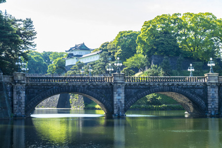 皇居二重橋 ストックフォトの定額制ペイレスイメージズ