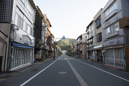 城崎温泉の町並み ストックフォトの定額制ペイレスイメージズ