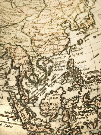 アンティークの世界地図 東南アジア 商用利用可能な写真素材 イラスト素材ならストックフォトの定額制ペイレスイメージズ