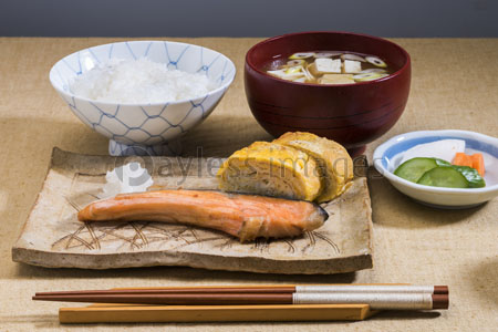 日本の朝食 ストックフォトの定額制ペイレスイメージズ