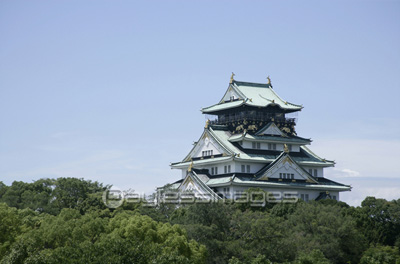 大阪城天守閣の写真 イラスト素材 Gf1120088021 ペイレスイメージズ