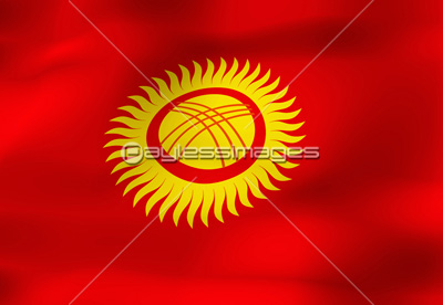 キルギスの国旗 ストックフォトの定額制ペイレスイメージズ