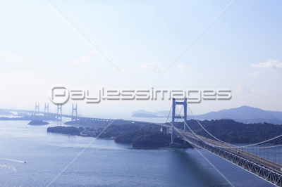 瀬戸大橋の写真 イラスト素材 写真素材 ストックフォトの定額制ペイレスイメージズ