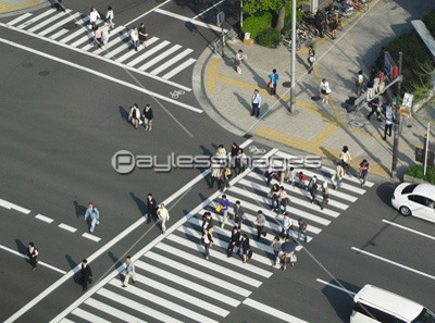 コミュニティ道路案内板 商用利用可能な写真素材 イラスト素材ならストックフォトの定額制ペイレスイメージズ