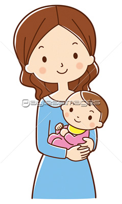 人気のダウンロード 赤ちゃん お母さん イラスト かわいい かっこいい無料イラスト素材集
