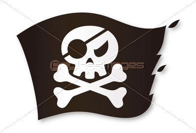 ハートの海賊旗 商用利用可能な写真素材 イラスト素材ならストックフォトの定額制ペイレスイメージズ