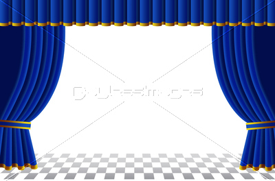 緑色カーテンのステージ ストックフォトの定額制ペイレスイメージズ