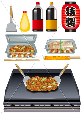 焼きそば 商用利用可能な写真素材 イラスト素材ならストックフォトの定額制ペイレスイメージズ