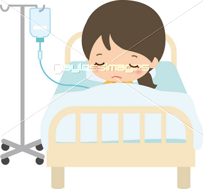 病室のベッドで点滴を受ける女性 ストックフォトの定額制ペイレスイメージズ