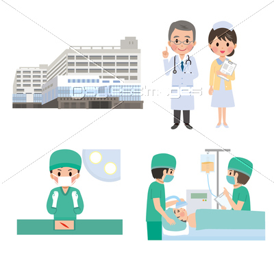 病院 イラスト 手術 商用利用可能な写真素材 イラスト素材ならストックフォトの定額制ペイレスイメージズ