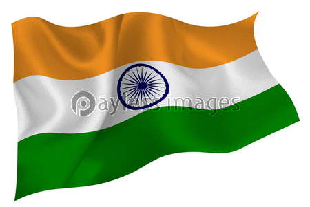 インド 国旗 旗の写真 イラスト素材 Xf3115160420 ペイレスイメージズ