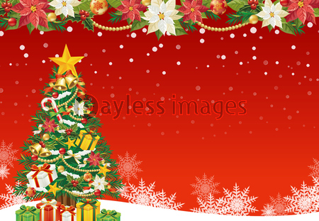 クリスマス 背景 ストックフォトの定額制ペイレスイメージズ