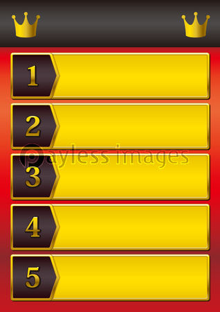 ランキング表 横型 商用利用可能な写真素材 イラスト素材ならストックフォトの定額制ペイレスイメージズ