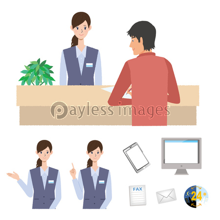 申し込み イラスト ストックフォトの定額制ペイレスイメージズ