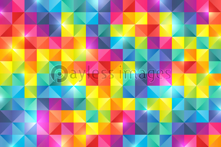 カラフル 虹色 モザイク 背景 ストックフォトの定額制ペイレスイメージズ