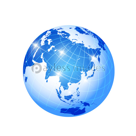 地球 世界 海 アイコン ストックフォトの定額制ペイレスイメージズ