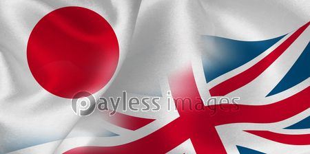 日本 イギリス 国旗 背景 商用利用可能な写真素材 イラスト素材ならストックフォトの定額制ペイレスイメージズ