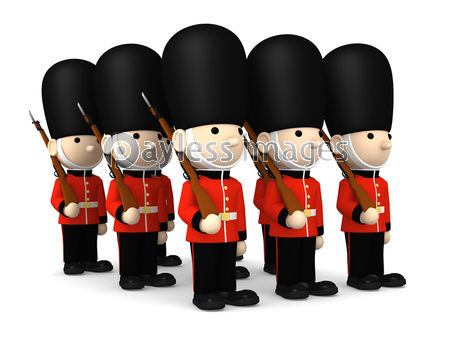 イギリスの近衛兵 おもちゃの兵隊 3dcg イラスト 商用利用可能な写真素材 イラスト素材ならストックフォトの定額制ペイレスイメージズ