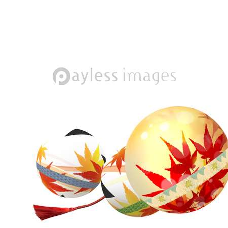 紅葉 和風 和柄 和風イメージ ストックフォトの定額制ペイレスイメージズ