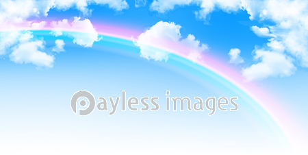 空 虹 風景 背景 商用利用可能な写真素材 イラスト素材ならストックフォトの定額制ペイレスイメージズ