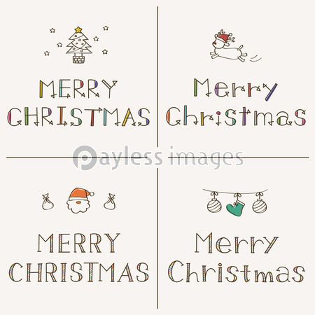 Merry Christmas 手書きフォント 商用利用可能な写真素材 イラスト素材ならストックフォトの定額制ペイレスイメージズ