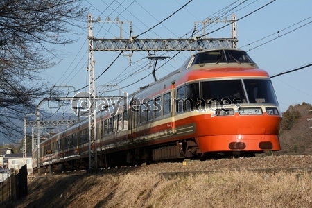 小田急電鉄7000形 Lse ロマンスカー 商用利用可能な写真素材 イラスト素材ならストックフォトの定額制ペイレスイメージズ