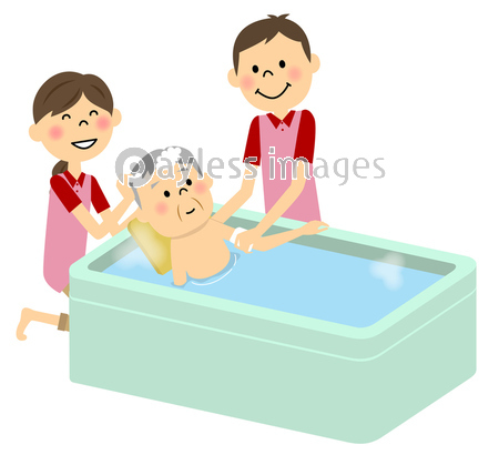 入浴する高齢者 介護 商用利用可能な写真素材 イラスト素材ならストックフォトの定額制ペイレスイメージズ