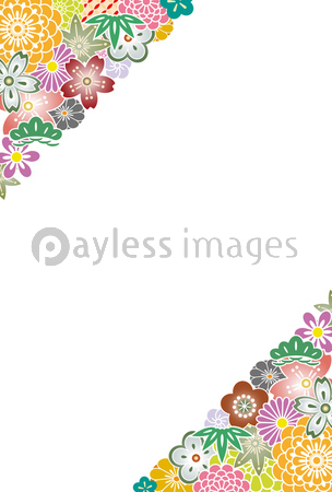 和柄 花柄 背景 商用利用可能な写真素材 イラスト素材ならストックフォトの定額制ペイレスイメージズ