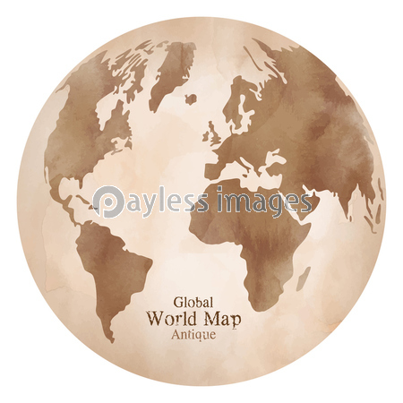 メルカトル図法の世界地図 ストックフォトの定額制ペイレスイメージズ