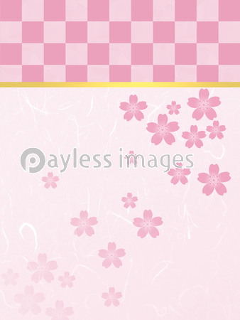 桜 和風 さくら 和柄 和 市松模様 春 扇 扇子 商用利用可能な写真素材 イラスト素材ならストックフォトの定額制ペイレスイメージズ