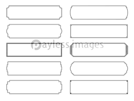 フレーム 飾り枠 飾り罫 ストックフォトの定額制ペイレスイメージズ
