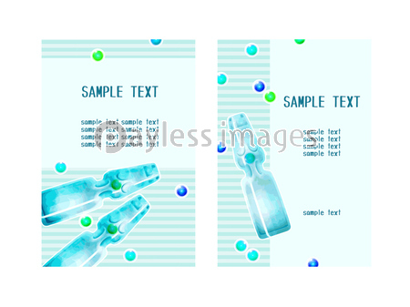 ラムネとビー玉のイラスト背景 商用利用可能な写真素材 イラスト素材ならストックフォトの定額制ペイレスイメージズ