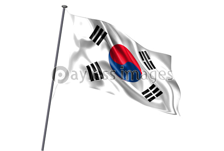 韓国 国旗 国 アイコン ストックフォトの定額制ペイレスイメージズ