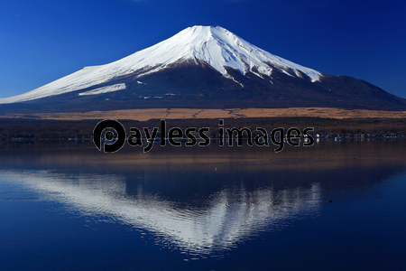 美しい富士山_山中湖