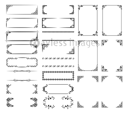 アンティークフレーム 飾り枠 商用利用可能な写真素材 イラスト素材ならストックフォトの定額制ペイレスイメージズ