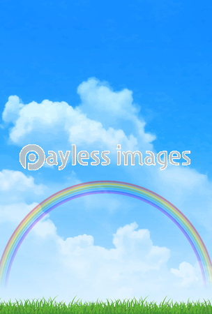 空 虹 背景 商用利用可能な写真素材 イラスト素材ならストックフォトの定額制ペイレスイメージズ