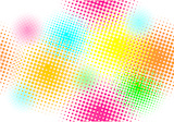 seamless pattern, vector halftone effect, illusion of the gradient