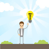 illustration of idea bulb