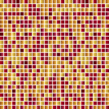 Mosaic background of red and gold glitter